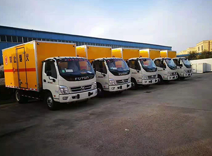 木鱼镇爆破器材运输车